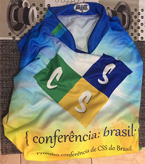 Camiseta da 1ª Conferência CSS BRasil